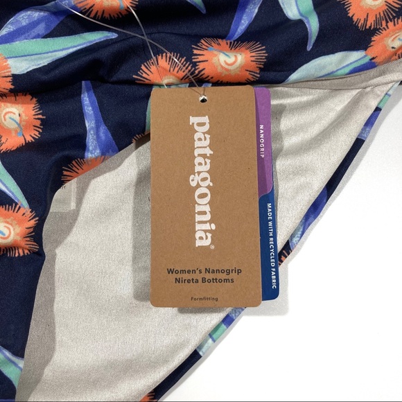 NWT Nanogrip Nireta Swim Bikini Bottoms Print New - Picture 5 of 11